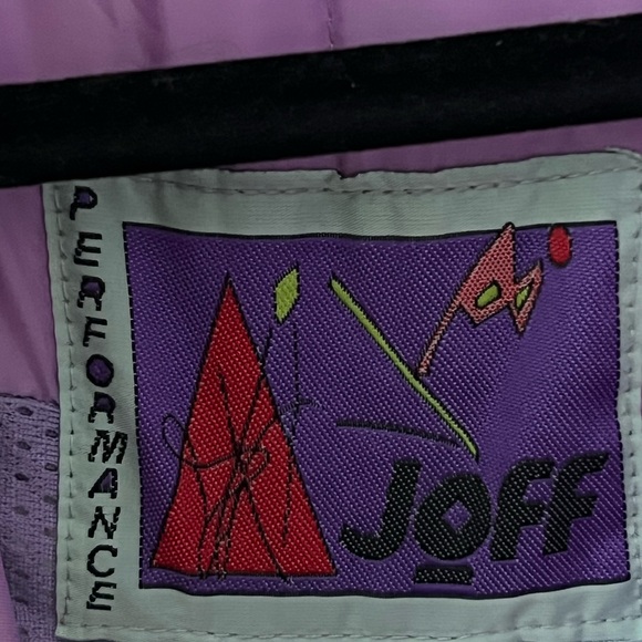 Vintage JOFF Performance 90s Windbreaker Jacket – Teal & Purple - Picture 12 of 14